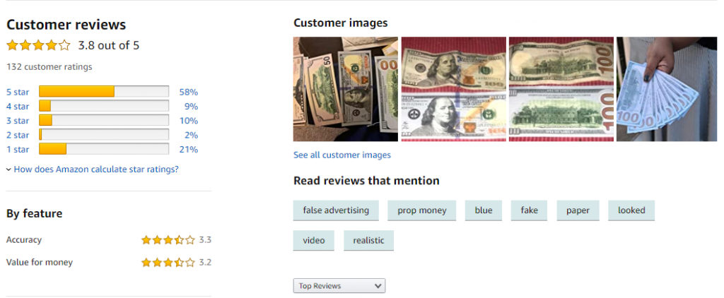 Prop Movie Money review