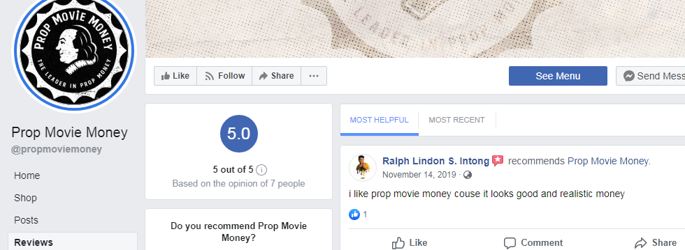Prop Movie Money review