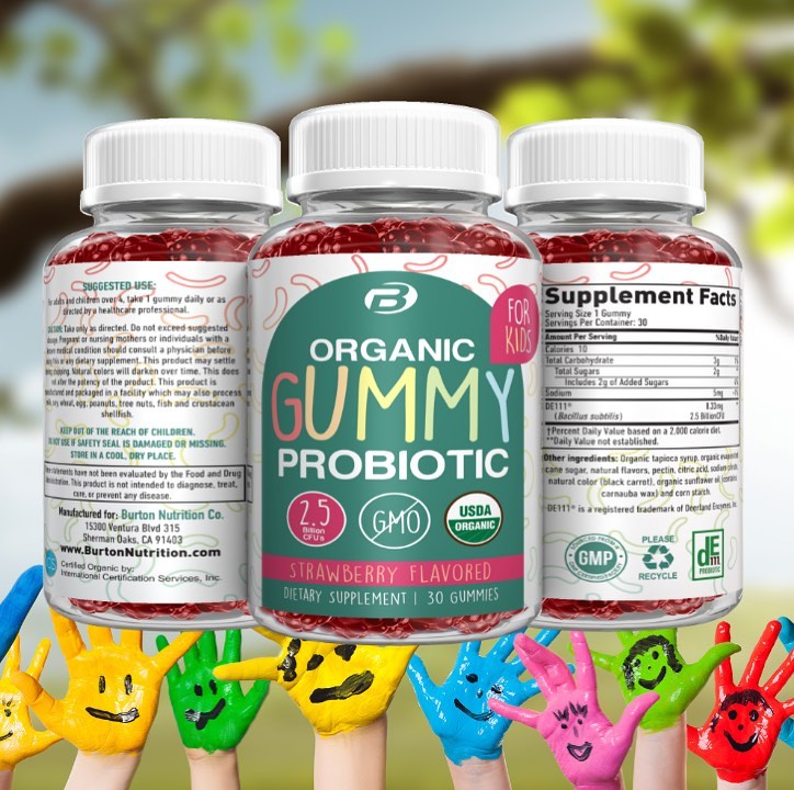 Burton Nutrition gummy probiotic - Burton Nutrition review