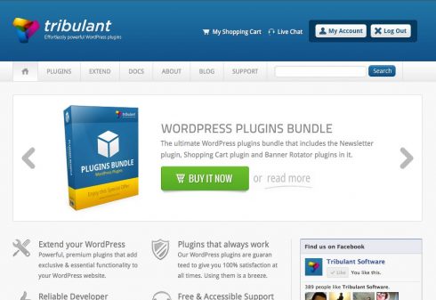 Premium WordPress Plugins - Tribulant Review