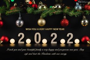 Merry Christmas And Happy New Year Wishes 2022