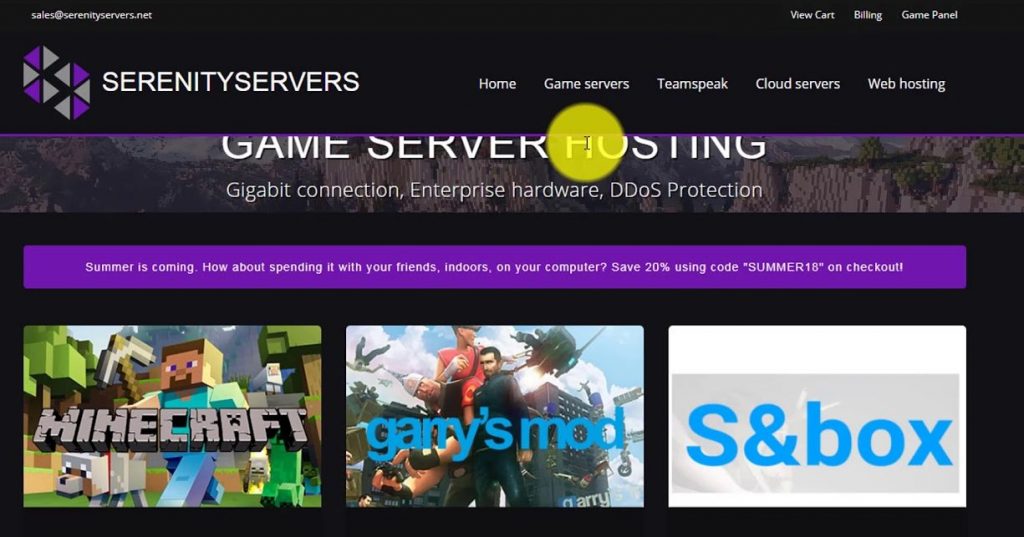 Serenity Servers review