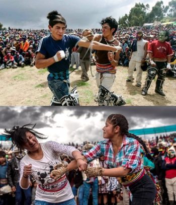 Takanakuy Festival - Weird New Year customs