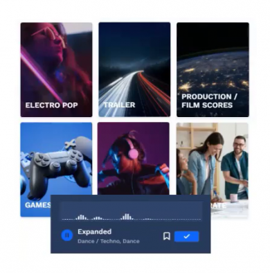 High quality iImages & sound to make video ads