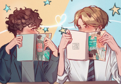 Webcomic Heartstopper by author Alice Oseman