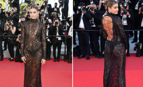 Taylor Hill's disaster dress actually didn't look too bad