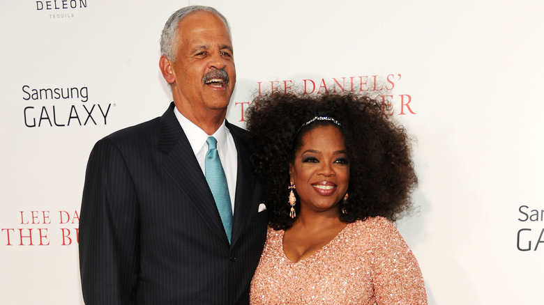 Oprah Winfrey and Stedman Graham