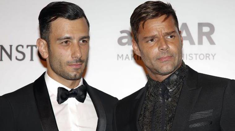 Ricky Martin and Jwan Yosef