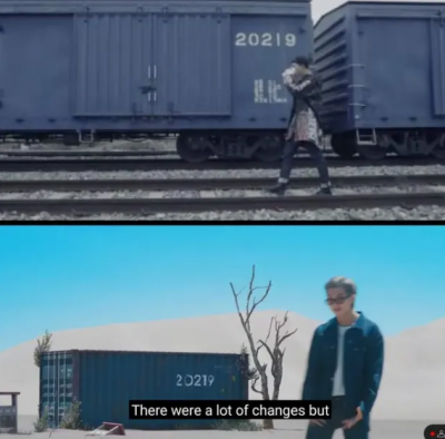 The number 20219 appeared with RM in two almost similar scenes of 2 MVs