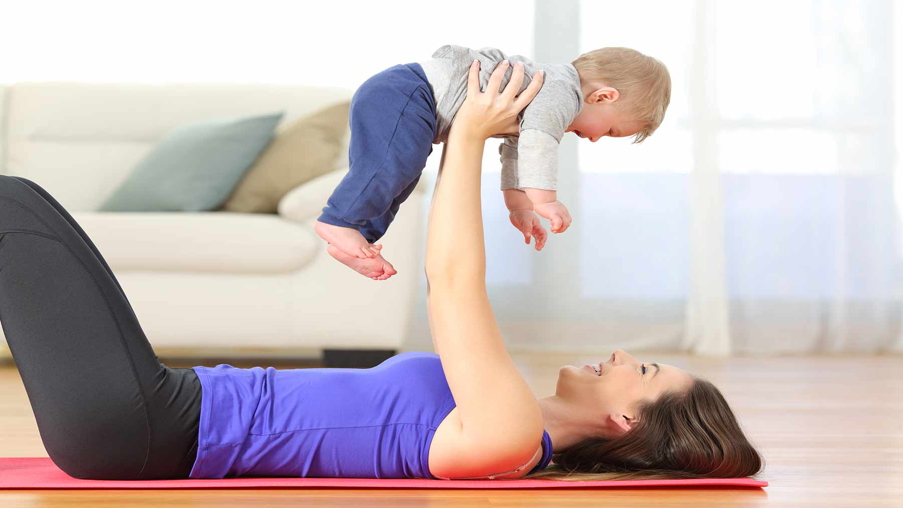 how to keep your body fit and healthy after giving birth